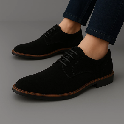 Kit Sapato Oxford Rushmore em Couro + Cinto e Carteira de Brinde