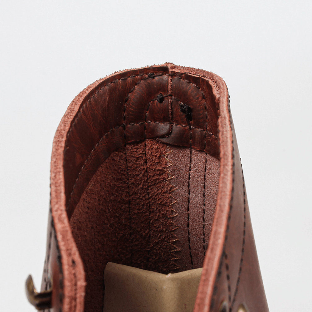 Bota Masculina de Couro Legítimo Théodore