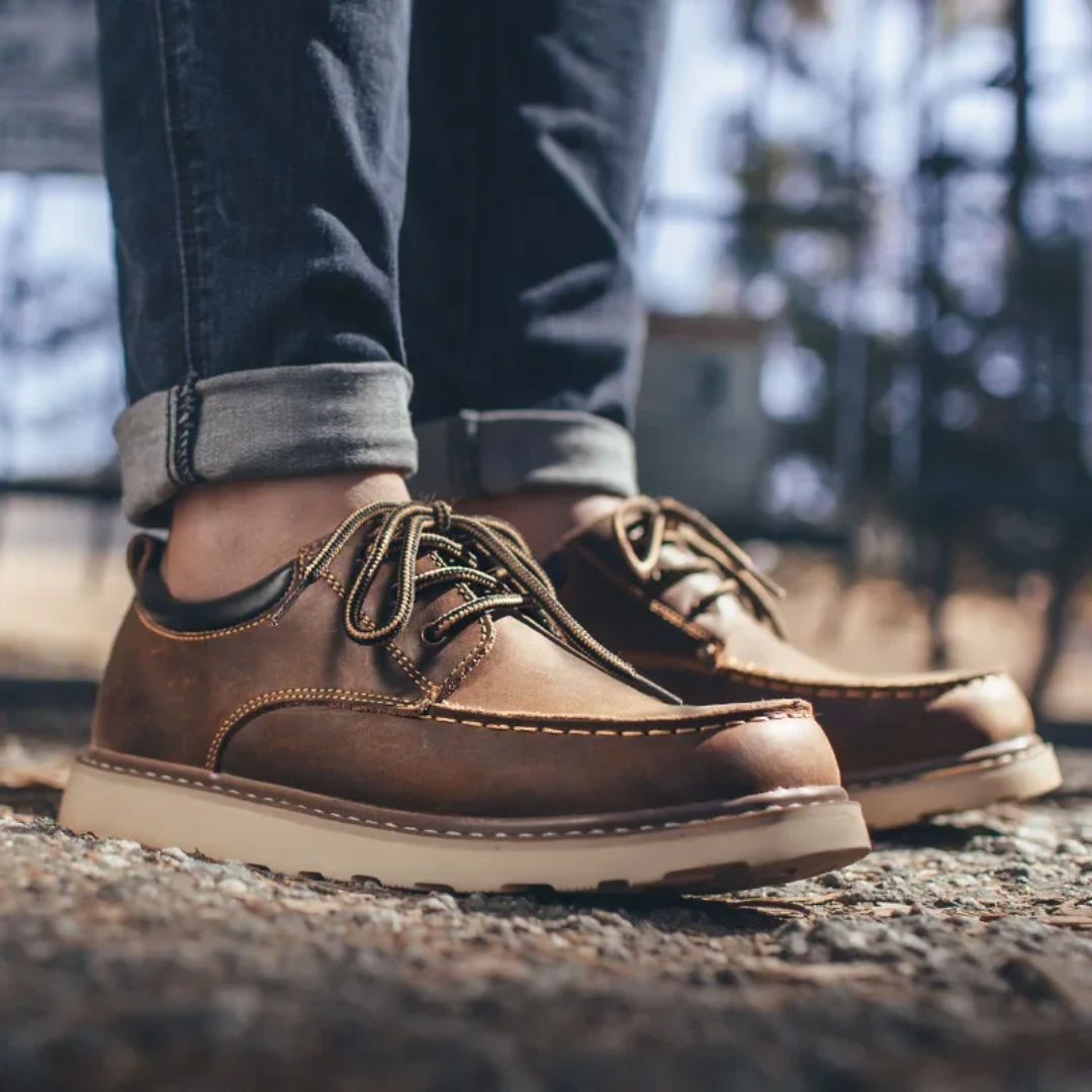 Mocassim Masculino em Couro Nigel