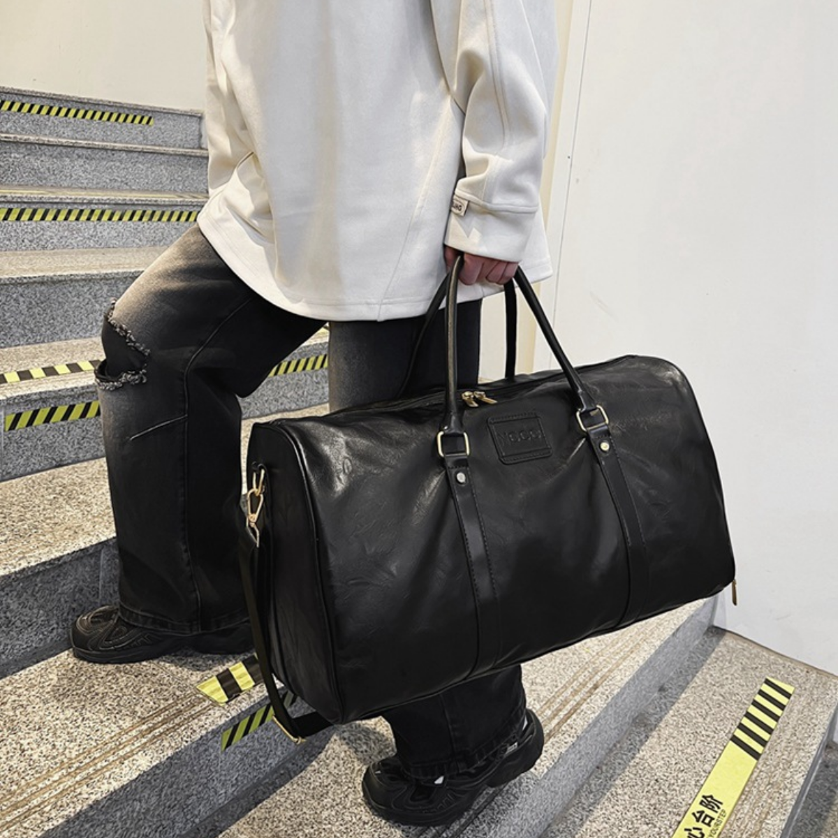 Bolsa de Viagem em Couro Bilbao