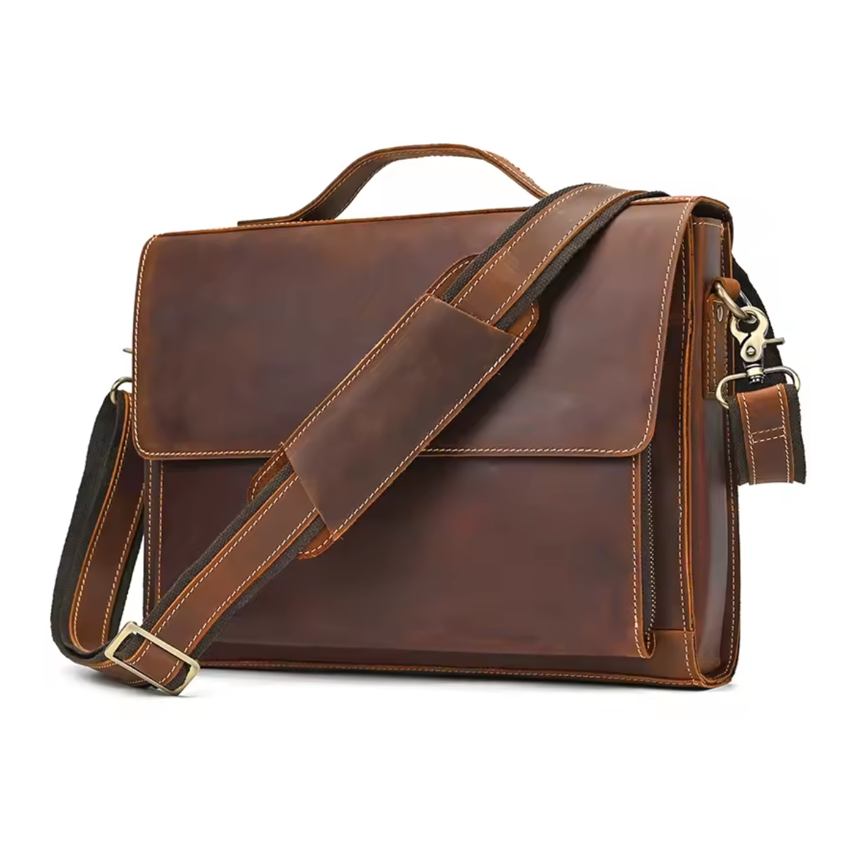 Bolsa Executiva em Couro Legítimo Manchester