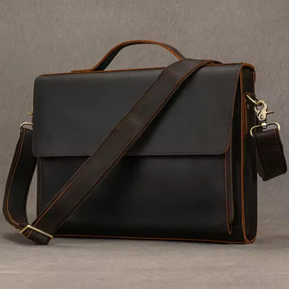 Bolsa Executiva em Couro Manchester