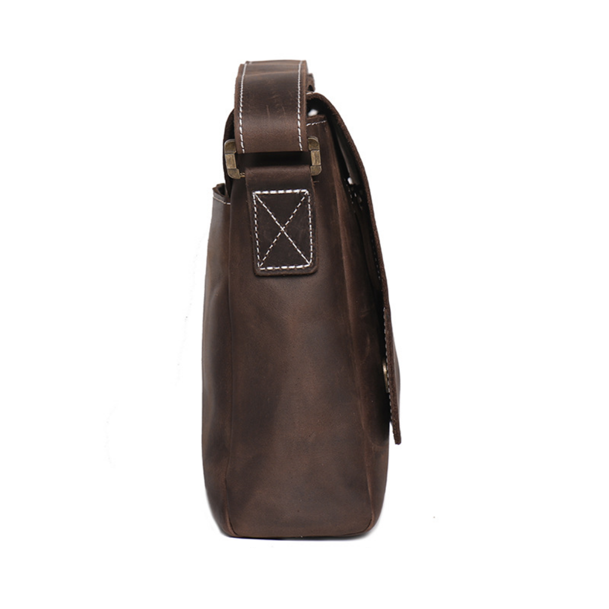 Bolsa Carteiro Masculina em Couro Legítimo Denver