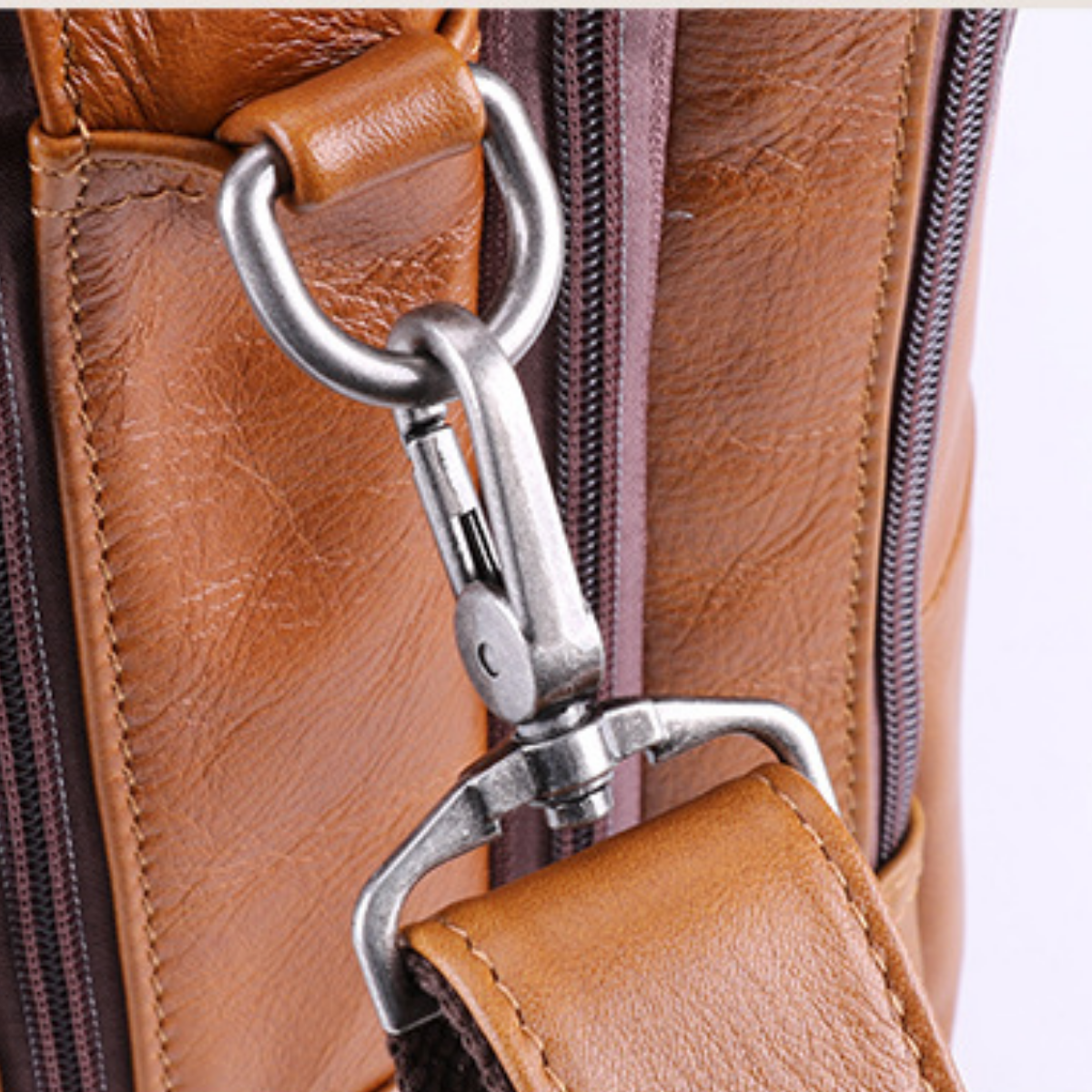Bolsa Executiva em Couro Legítimo Sheffield