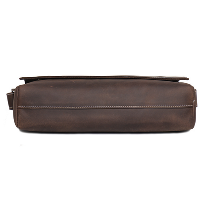 Bolsa Carteiro Masculina em Couro Legítimo Denver