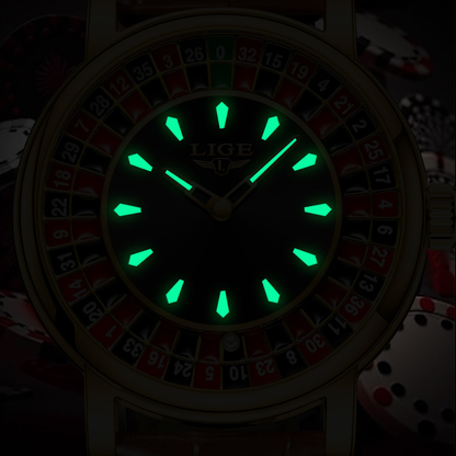 Relógio Lige Casino Design