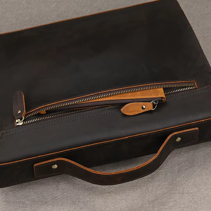 Bolsa Executiva em Couro Manchester