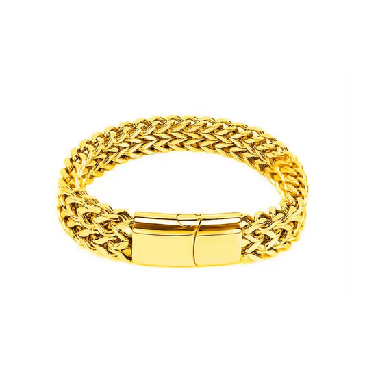 Pulseira Thaddeus Ouro Inox