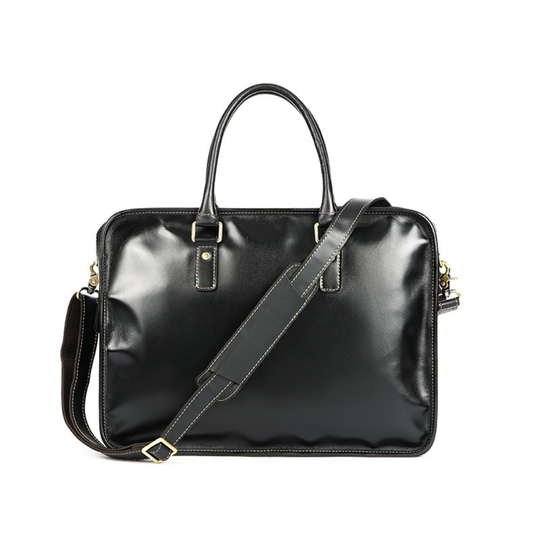 Bolsa Executiva Masculina em Couro Legítimo Cardiff