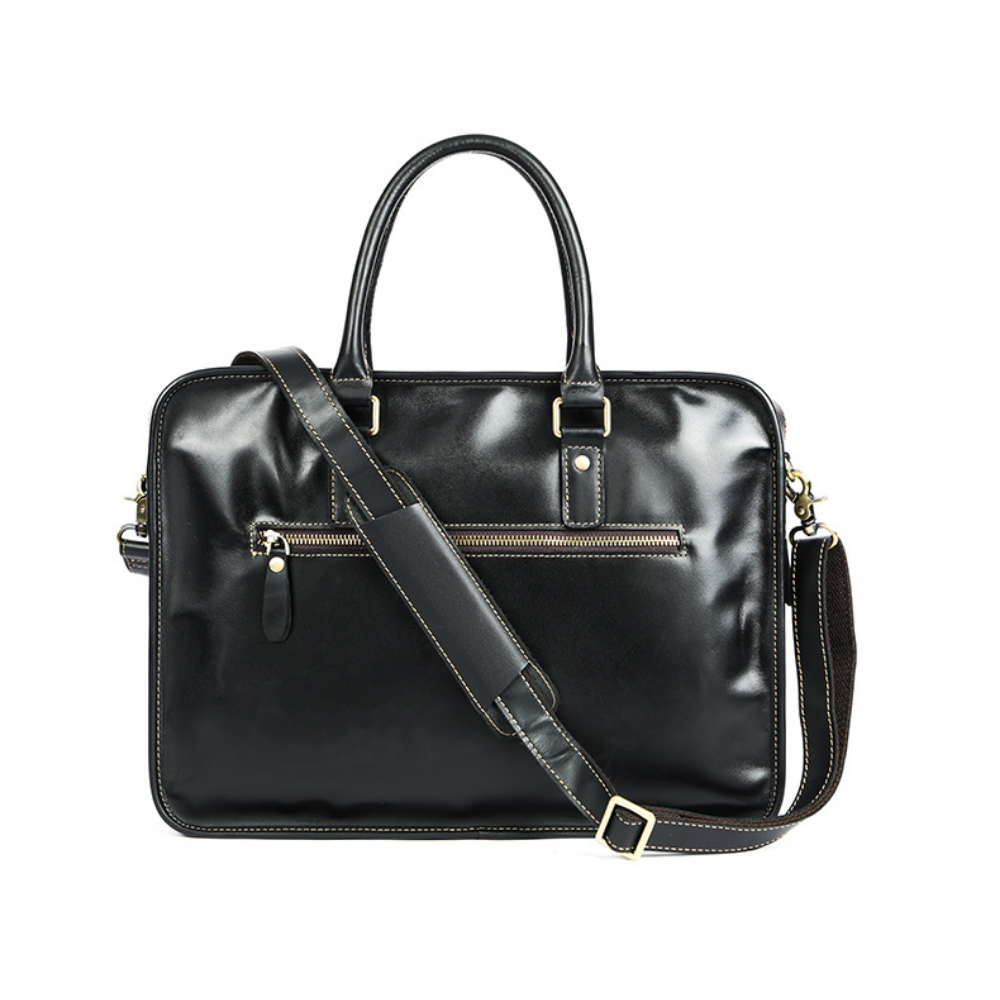 Bolsa Executiva Masculina em Couro Legítimo Cardiff