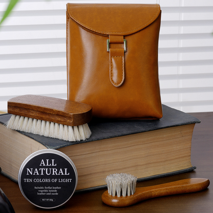 Kit Cuidado e Hidratação para Couro – Proteção e Brilho