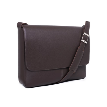 Bolsa Carteiro Masculina em Couro Legítimo Edimburgo