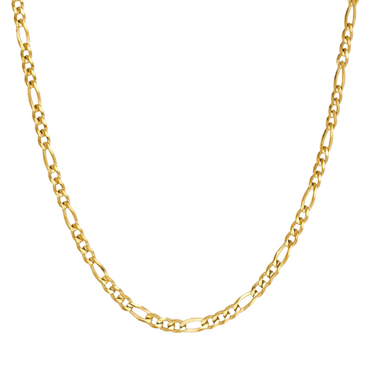 Colar Figaro Ouro 18k