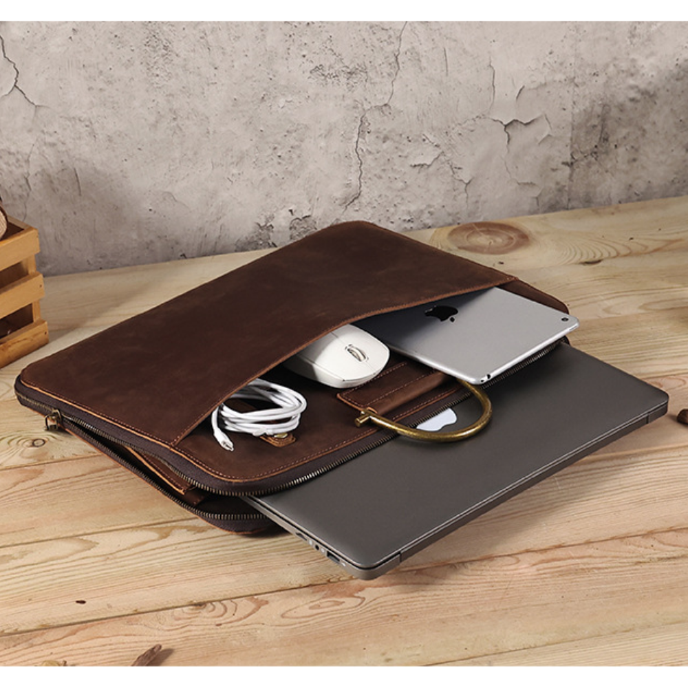 Pasta para Notebook em Couro Legítimo Toronto