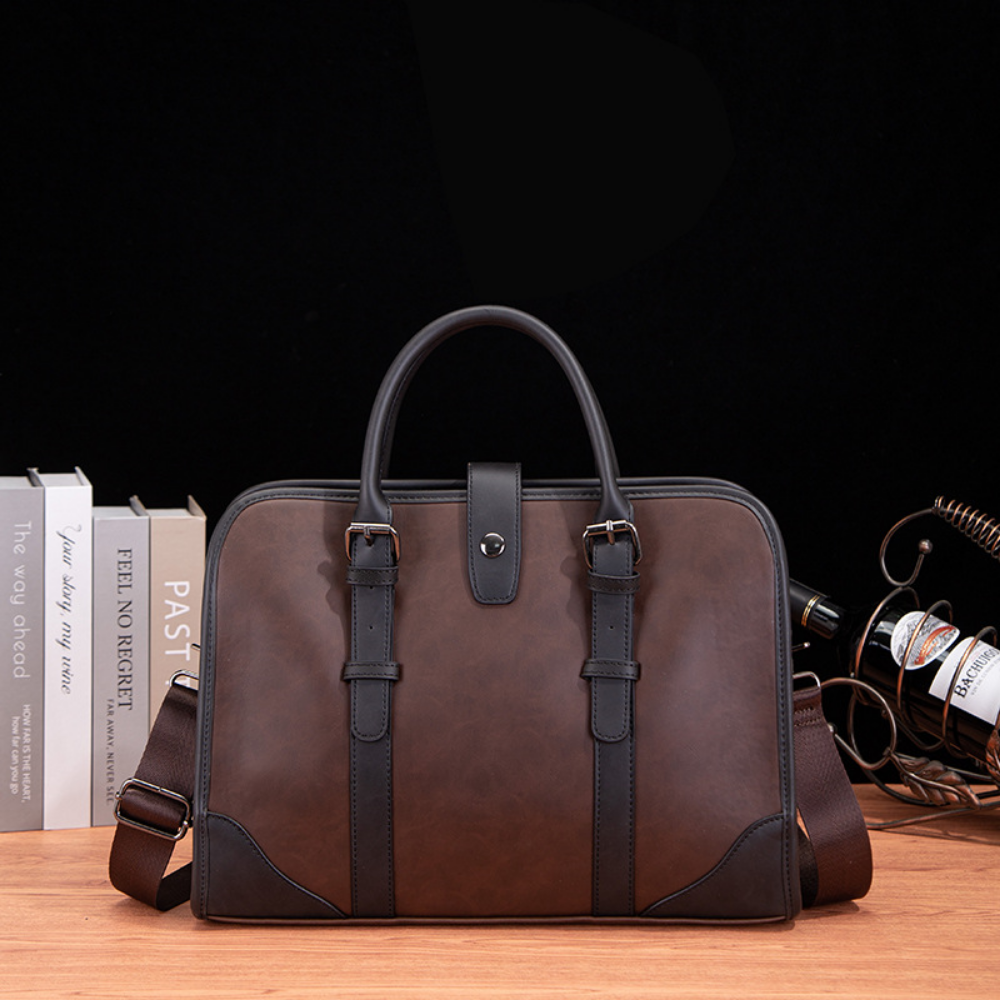 Bolsa Executiva Masculina em Couro Belgrado