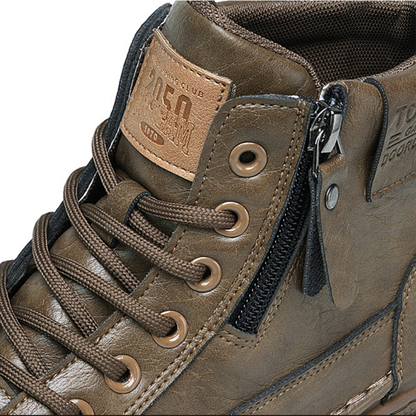 Bota Masculina Casual em Couro Hunter