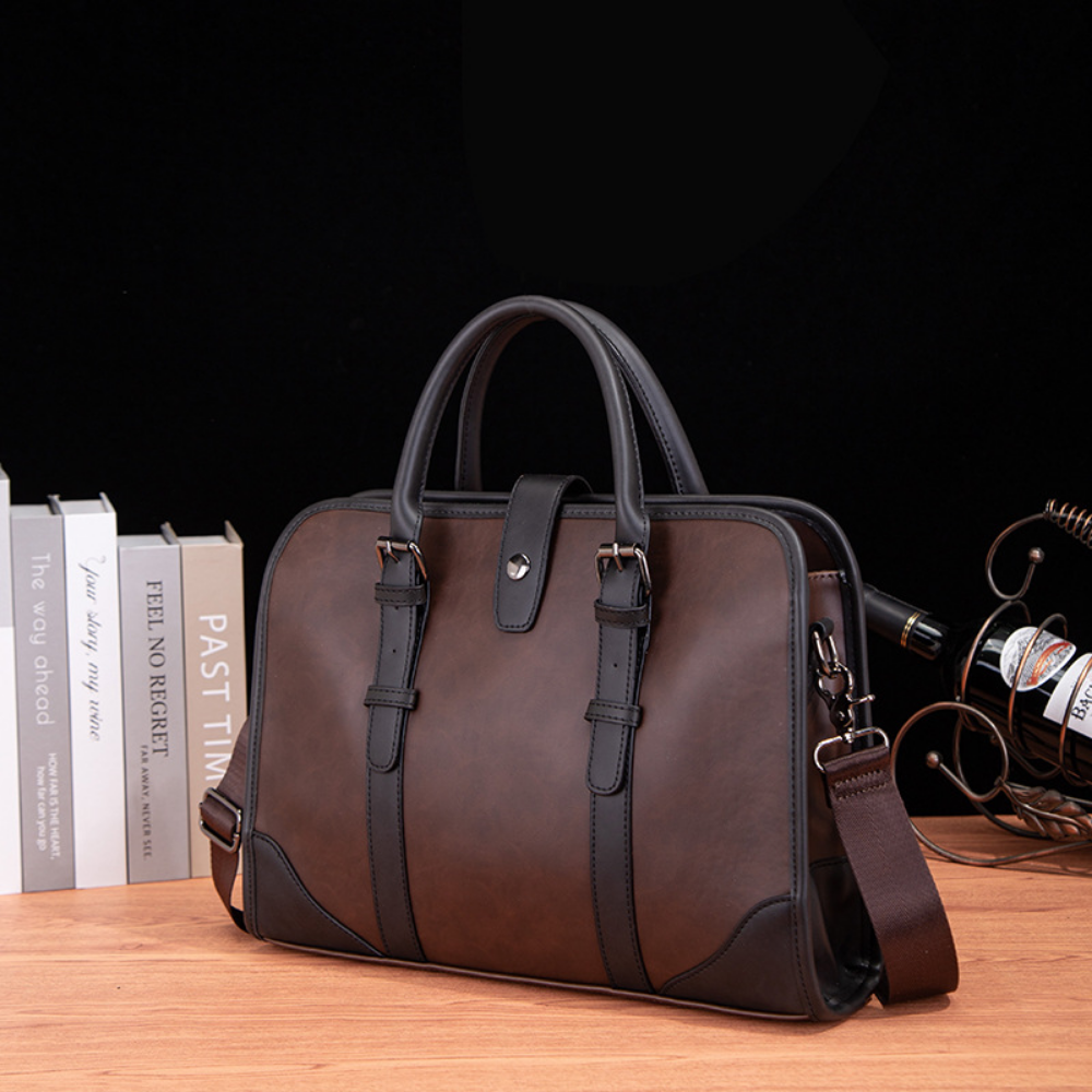 Bolsa Executiva Masculina em Couro Belgrado