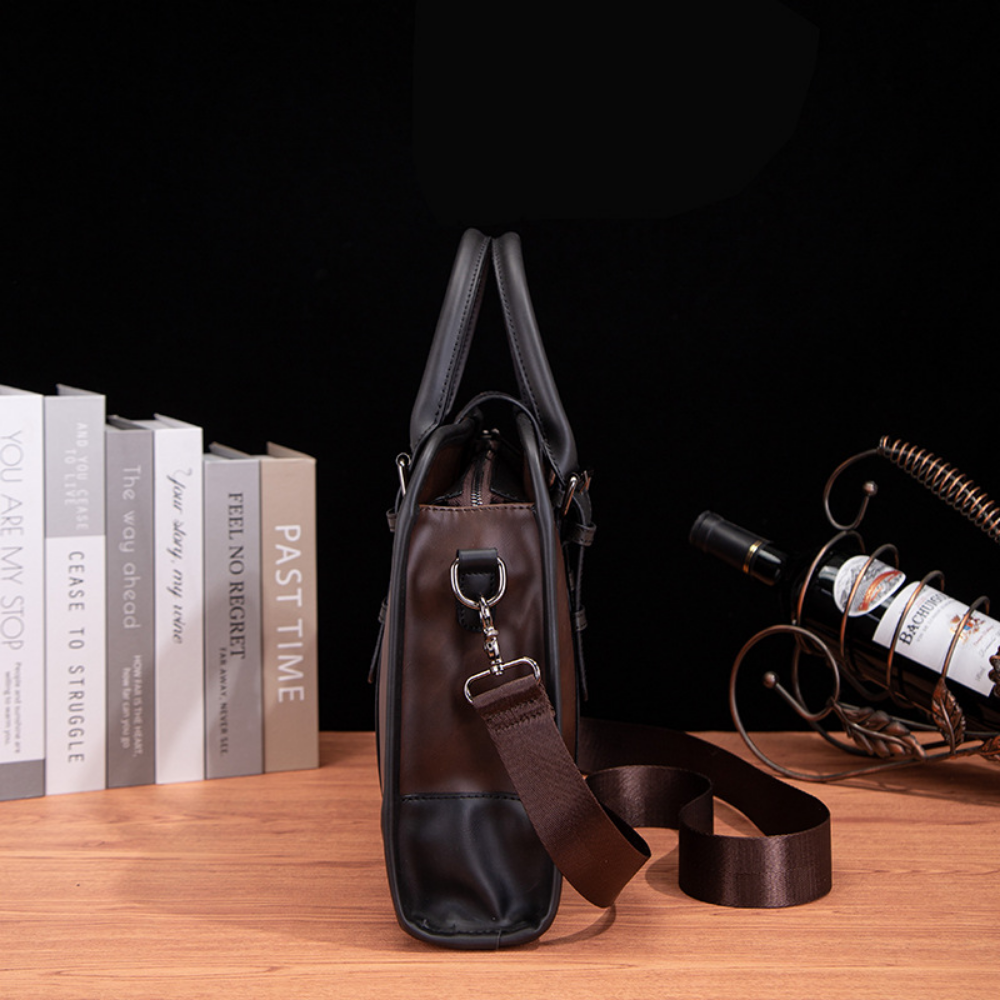 Bolsa Executiva Masculina em Couro Belgrado