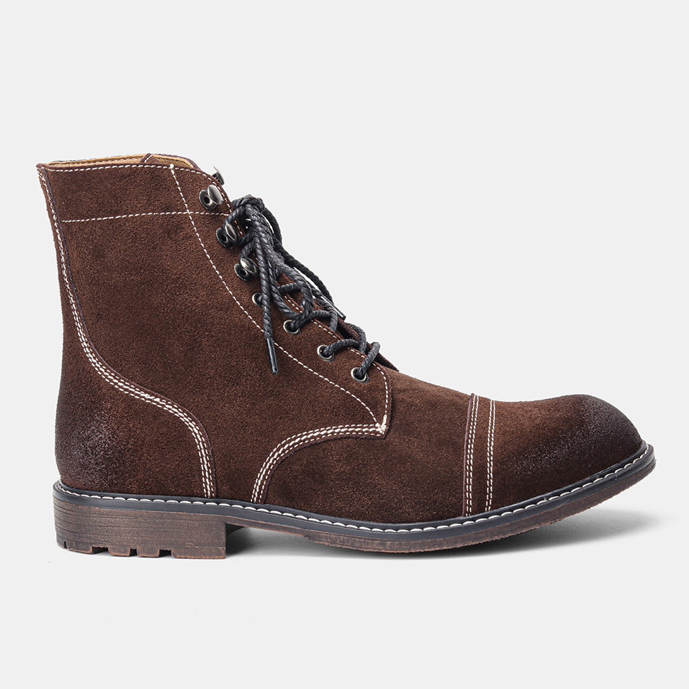 Bota Masculina em Couro Legítimo Tristan