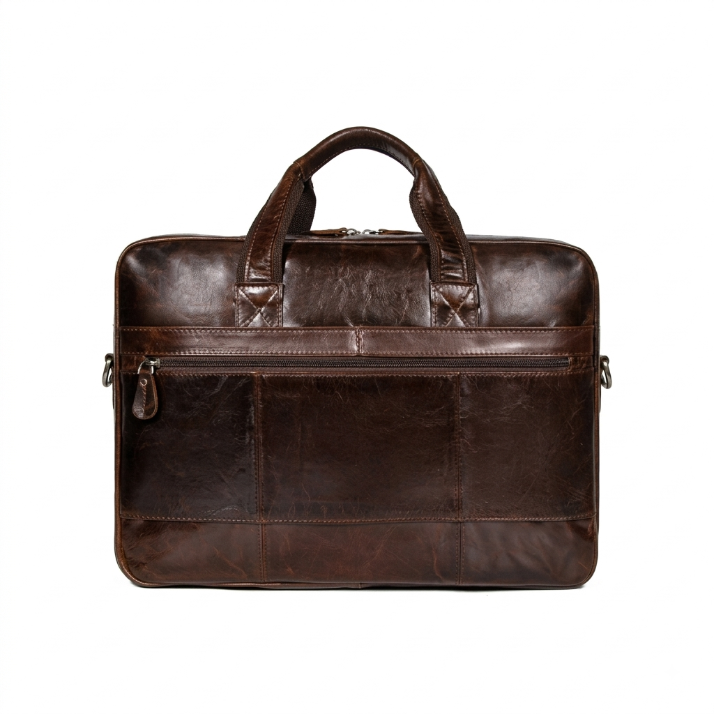 Bolsa Executiva em Couro Legítimo Leeds