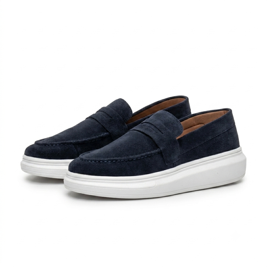 Mocassim Masculino Duncan em Couro Camurça