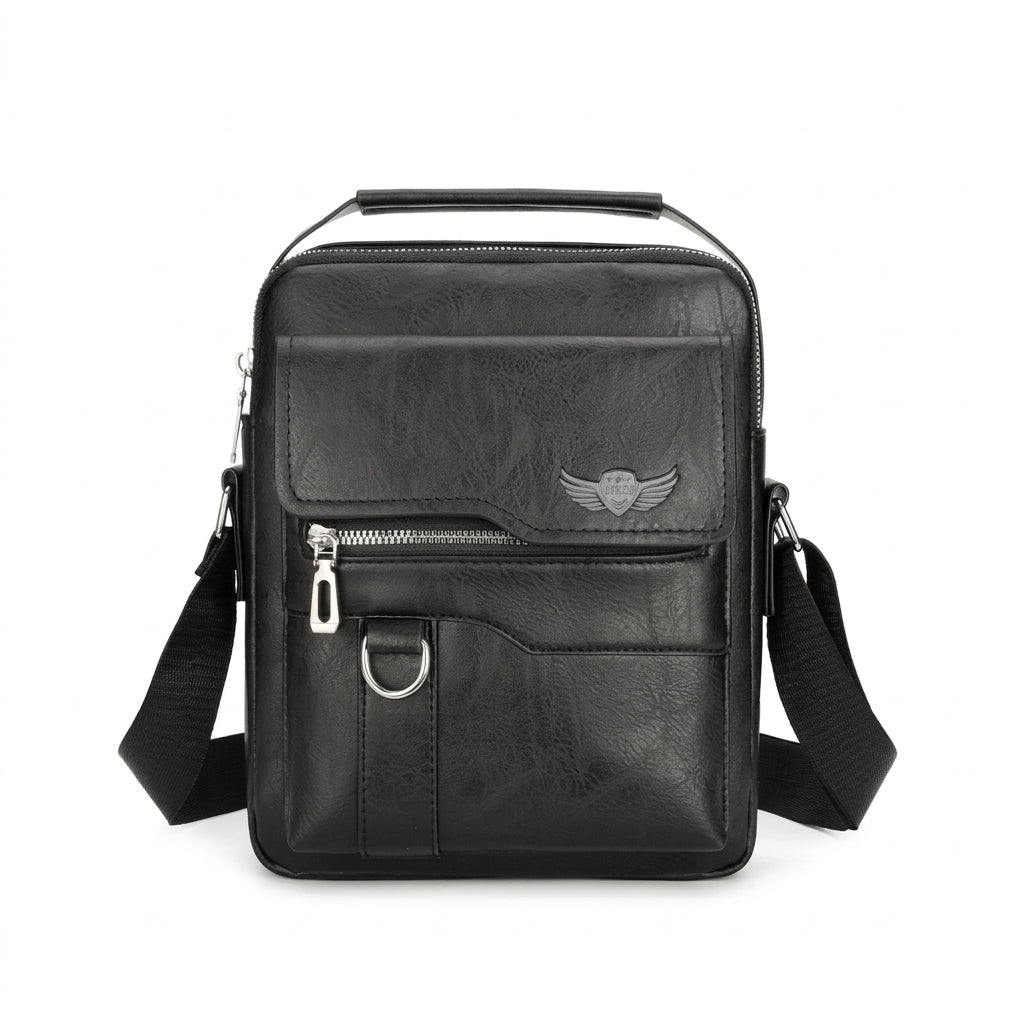Bolsa de Ombro Transversal Masculina Weixier