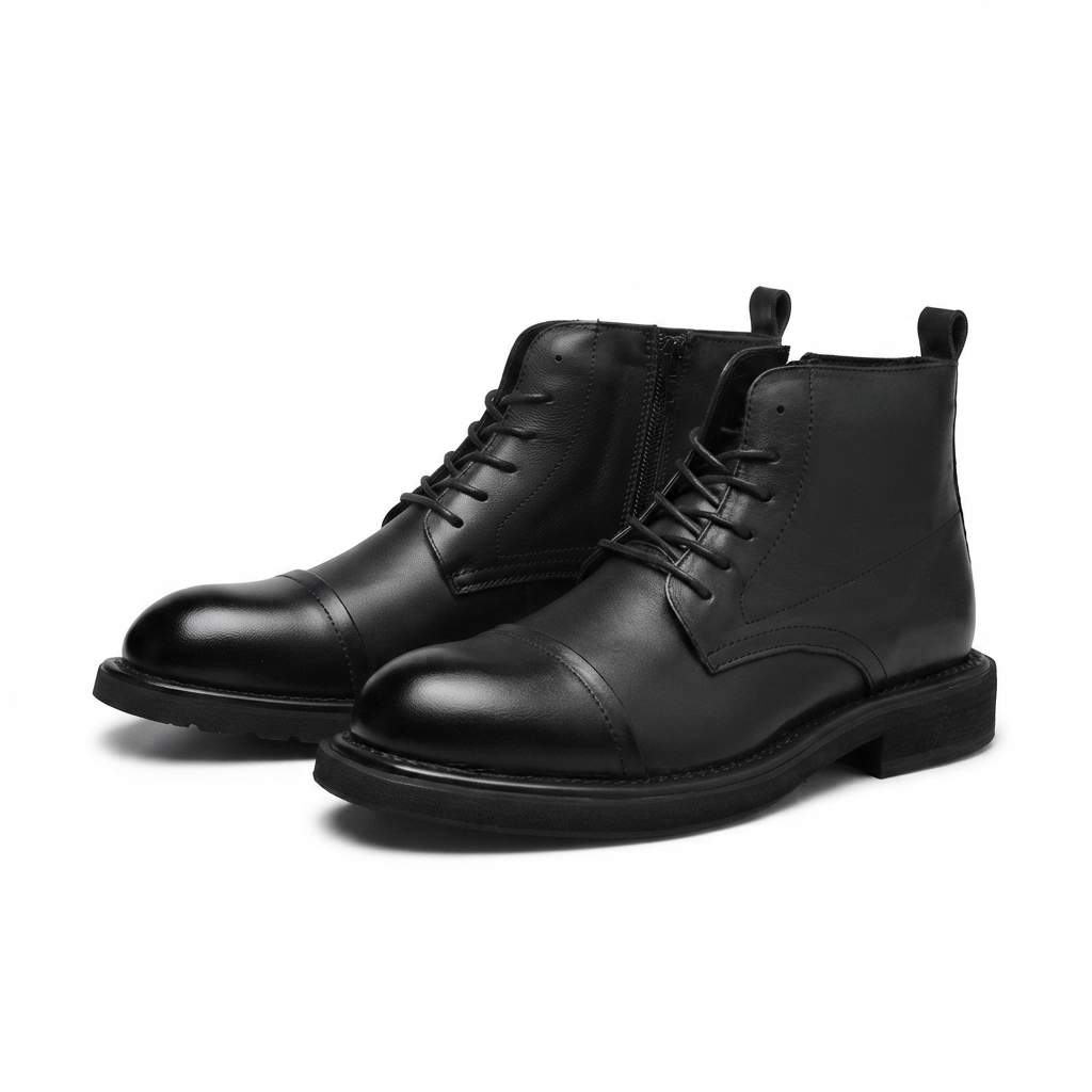Bota Casual Masculina em Couro Legítimo Goliath