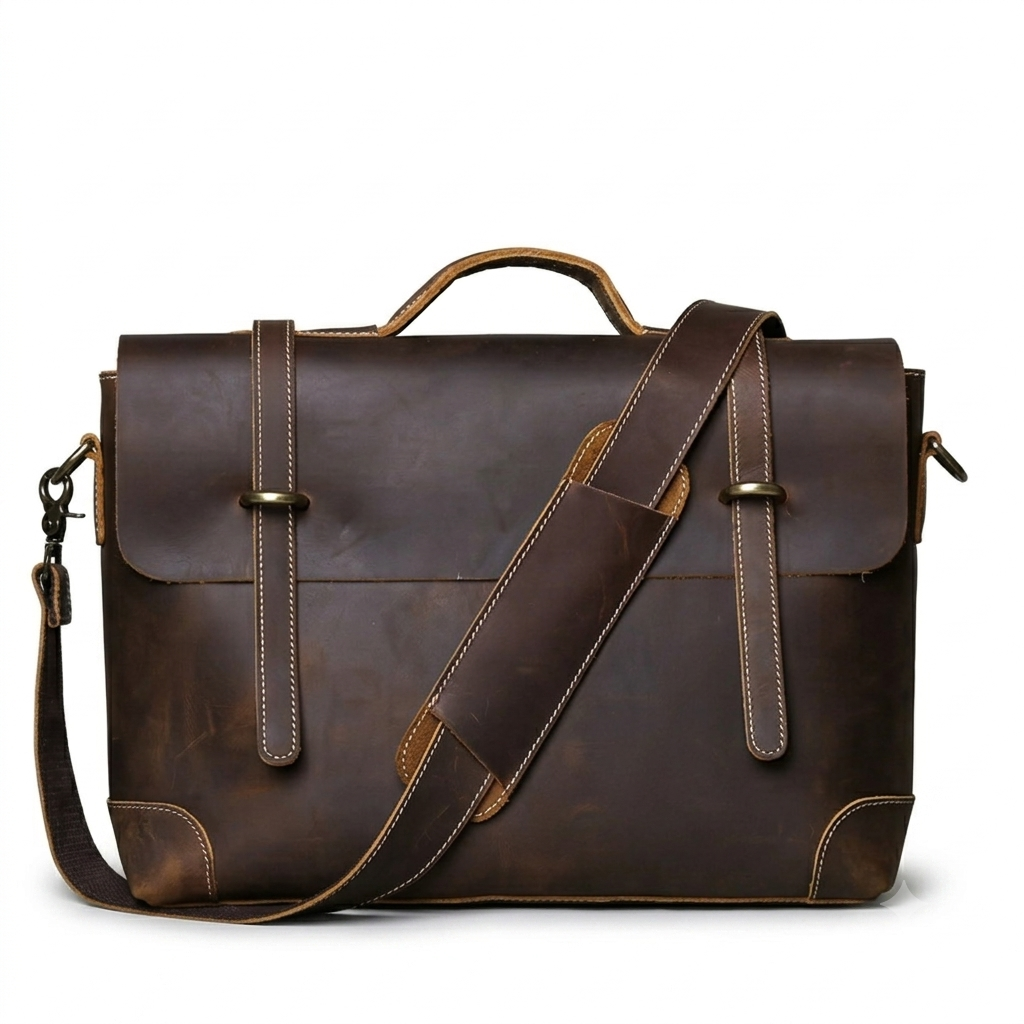 Bolsa Executiva em Couro Legítimo Cairo