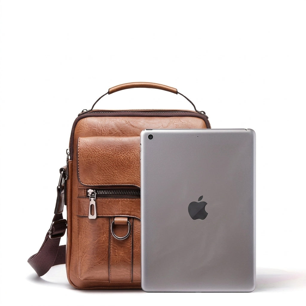 Bolsa de Ombro Transversal Masculina Weixier
