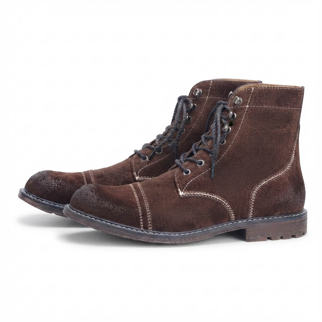 Bota Masculina em Couro Legítimo Tristan