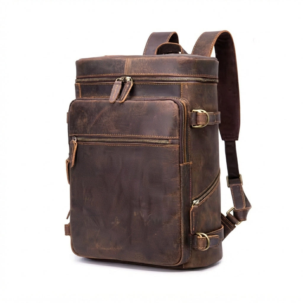 Mochila em Couro Legítimo Romania