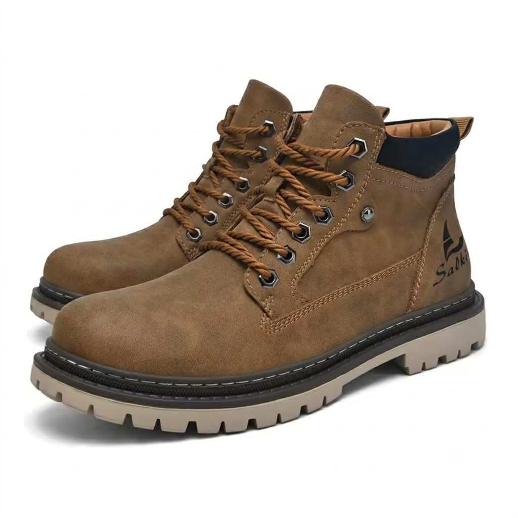 Bota Masculina de Couro Legítimo Salkin