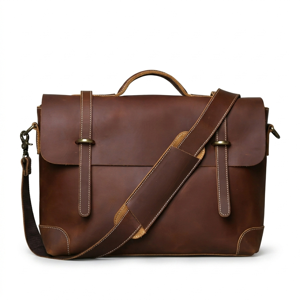 Bolsa Executiva em Couro Legítimo Cairo