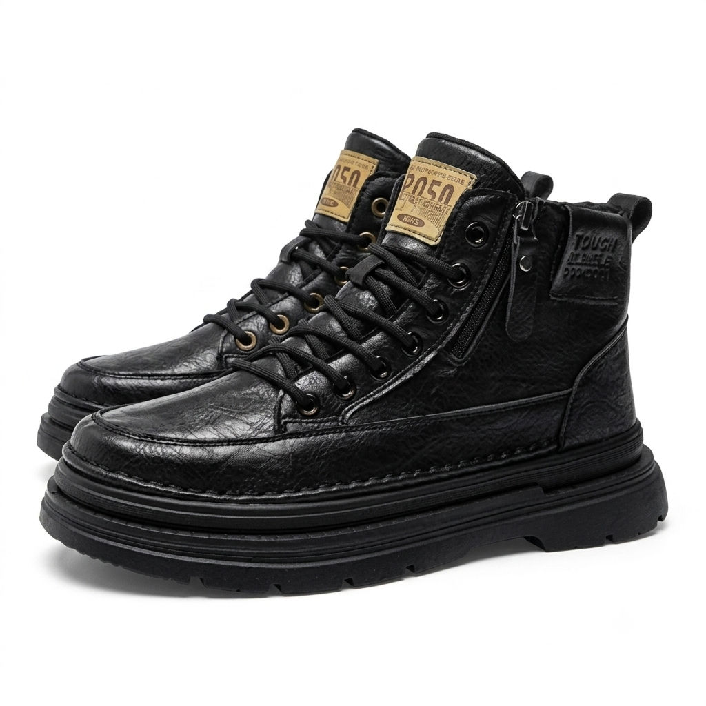 Bota Masculina Casual em Couro Hunter