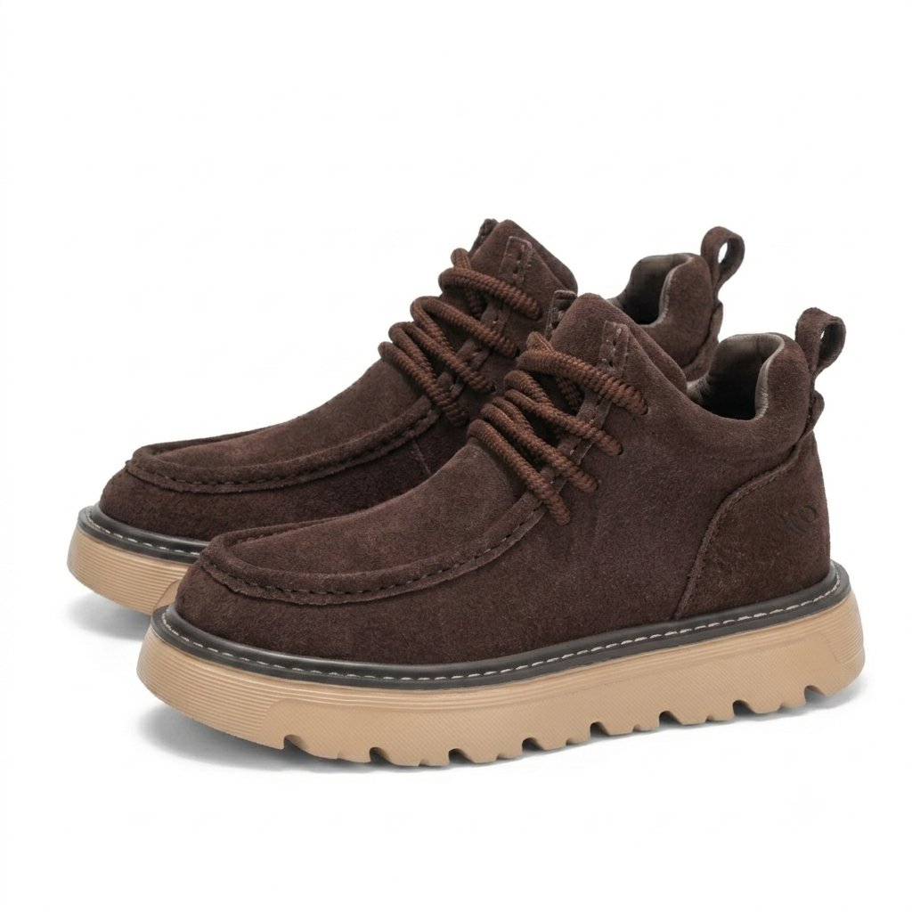 Bota Casual Masculina em Camurça Jack