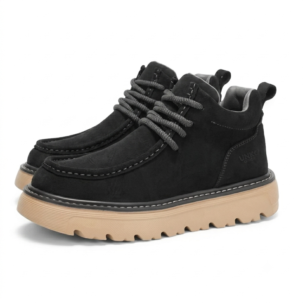 Bota Casual Masculina em Camurça Jack