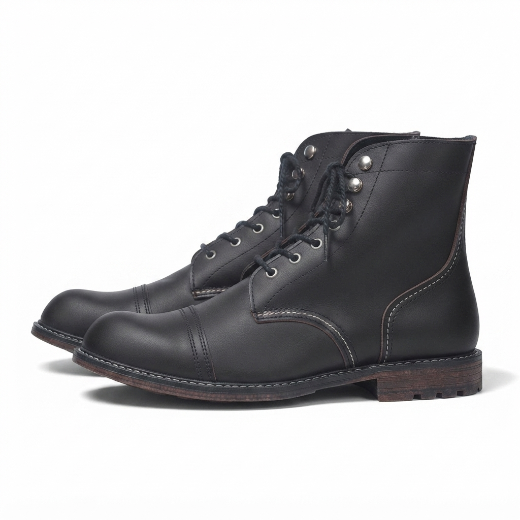 Bota Masculina em Couro Legítimo Tristan