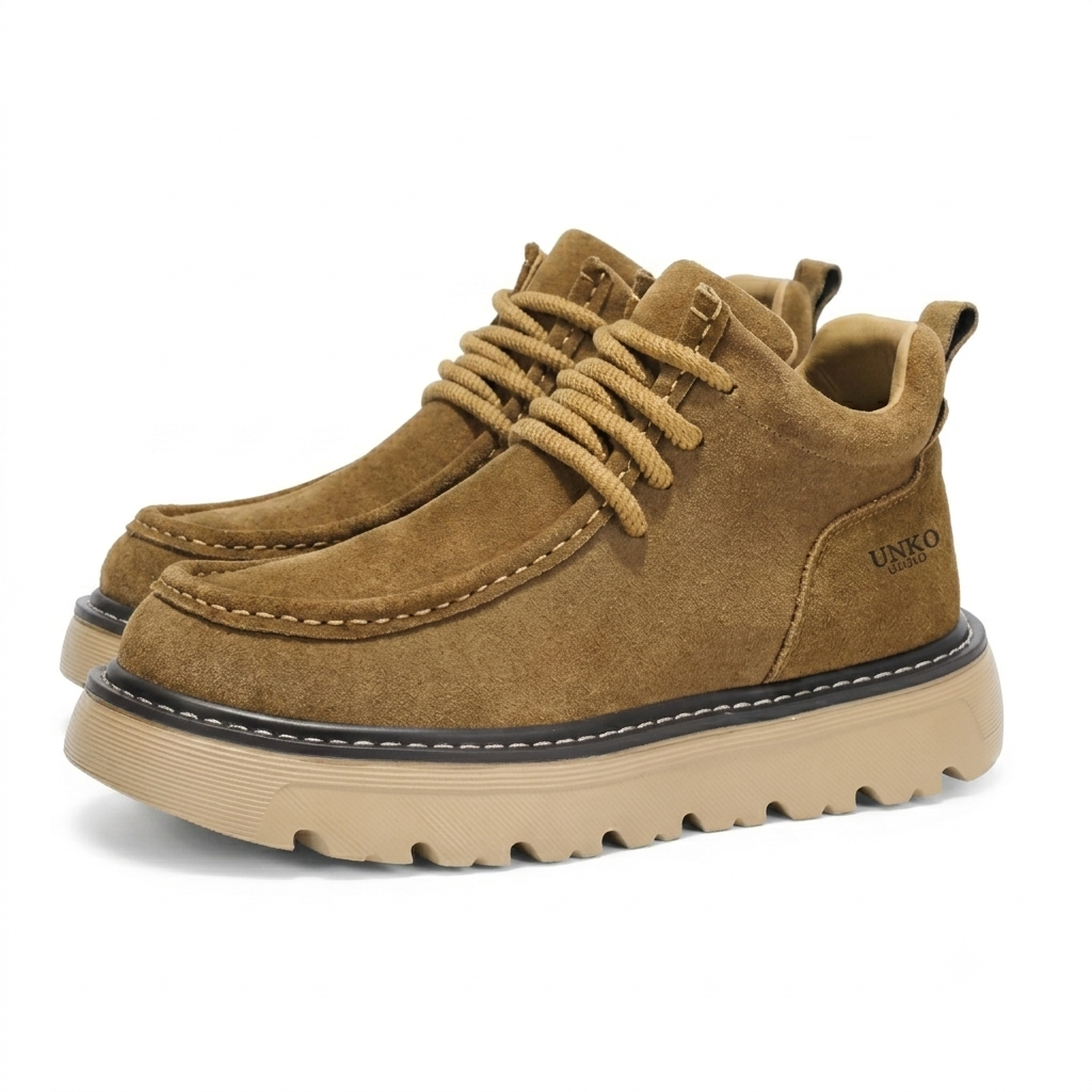 Bota Casual Masculina em Camurça Jack