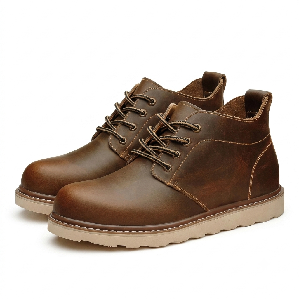 Bota Masculina em Couro Legítimo Wilfred