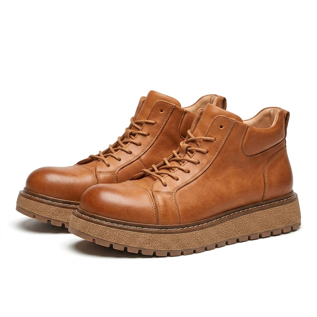 Bota Masculina em Couro Legítimo Stewart