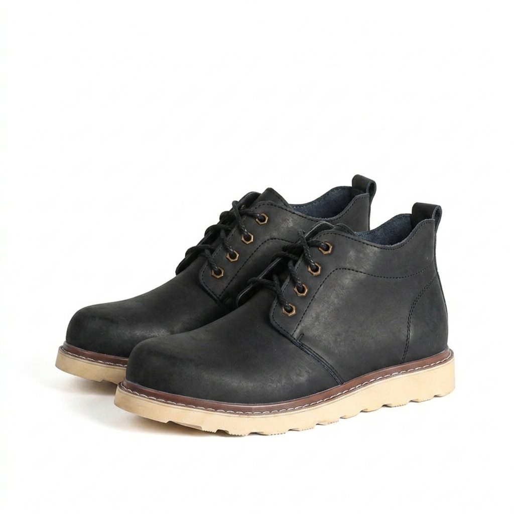 Bota Masculina em Couro Legítimo Wilfred