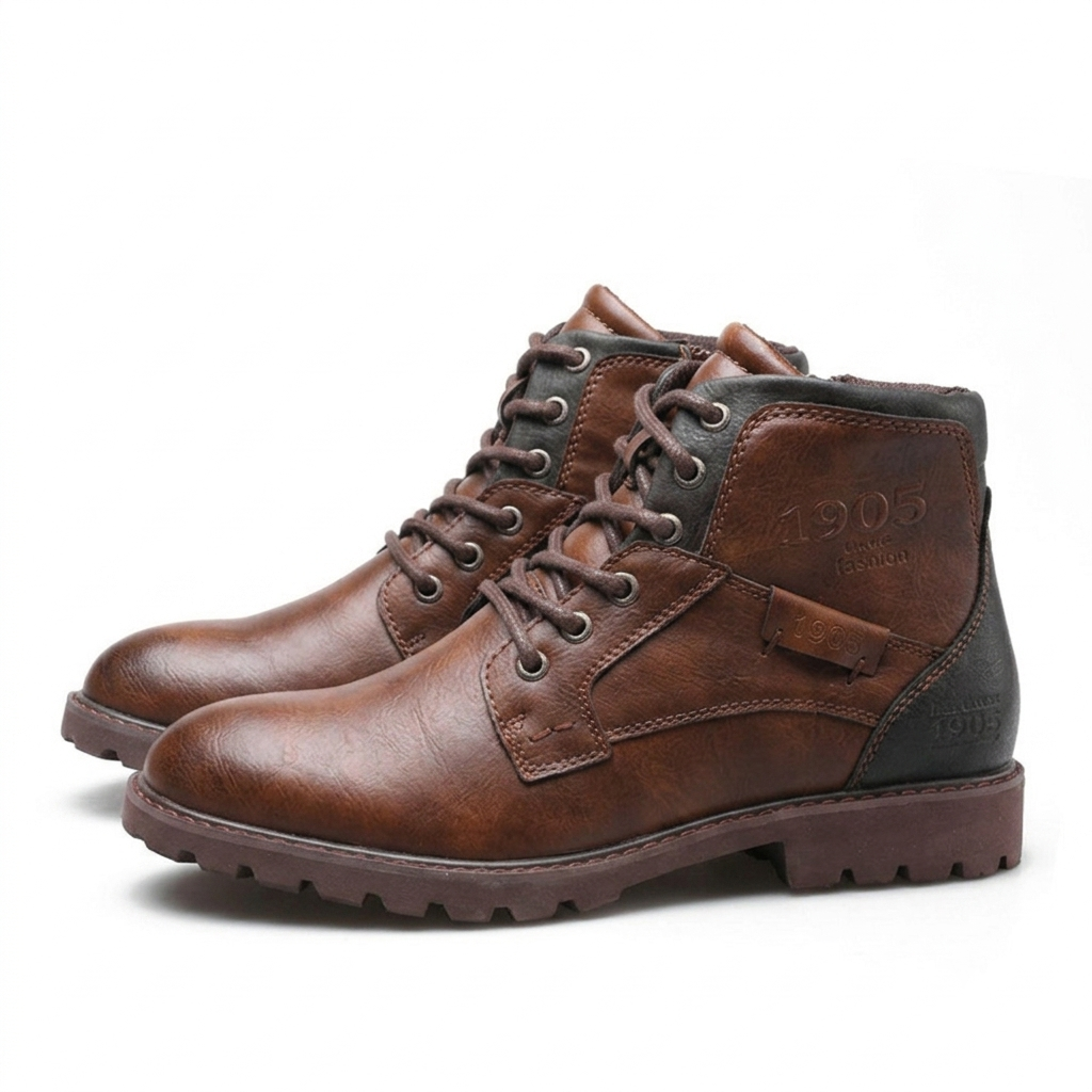 Bota Masculina em Couro Ulysses