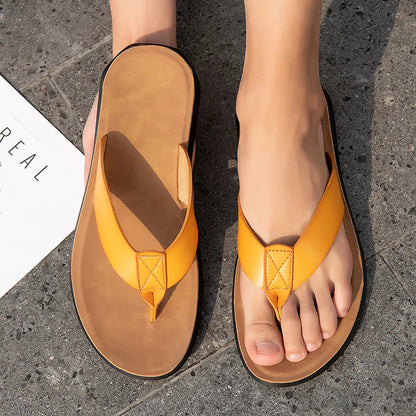 Chinelo Masculino em Couro Bellini