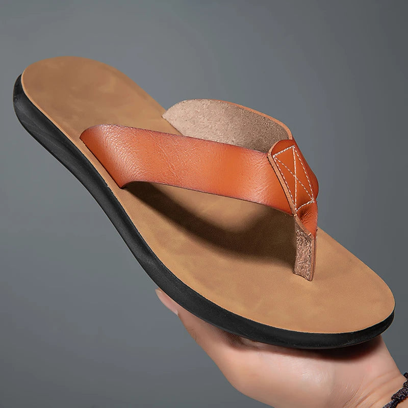 Chinelo Masculino em Couro Bellini