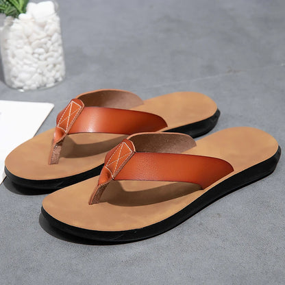 Chinelo Masculino em Couro Bellini