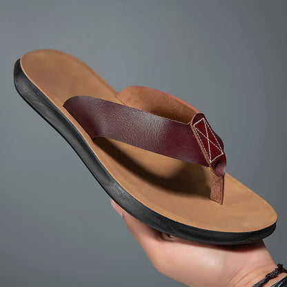 Chinelo Masculino em Couro Bellini