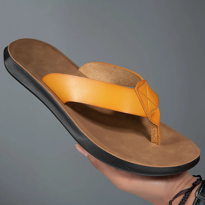 Chinelo Masculino em Couro Bellini