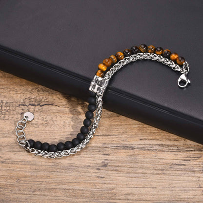 Pulseira Colton Olho de Tigre