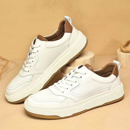 Tênis Casual Masculino em Couro Magnus