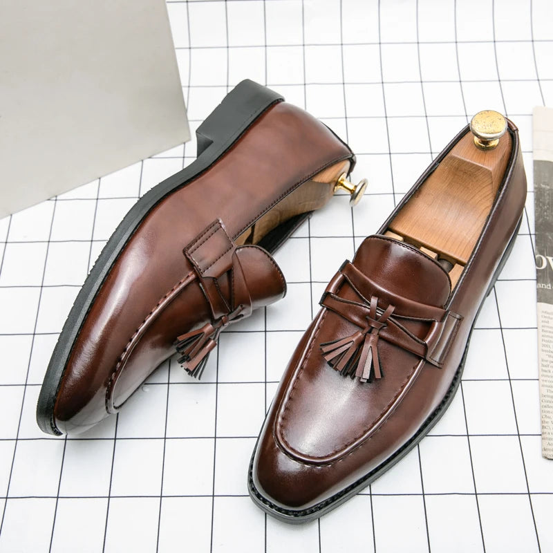 Mocassim Masculino em Couro Heeler
